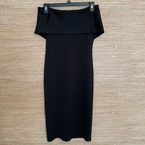 Midi Black Dress